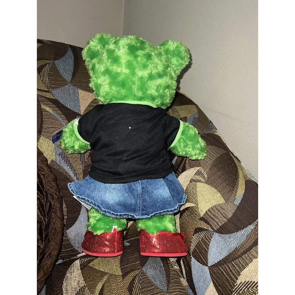 Build a Bear Wicked Green‎ Witch Bear 16